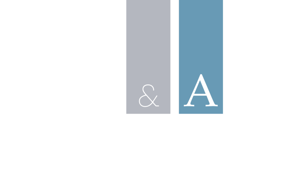 Reis & Alberge Advogados - Logo Negativa